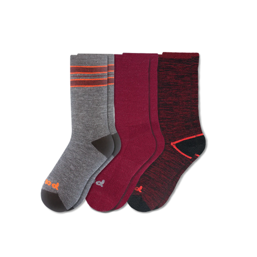 3 Pack - Men's Crew Pacas Socks