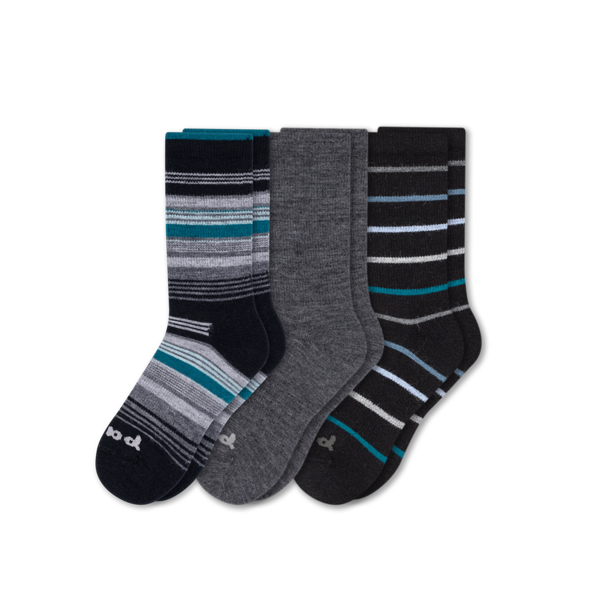 3 Pack - Men's Crew Pacas Socks