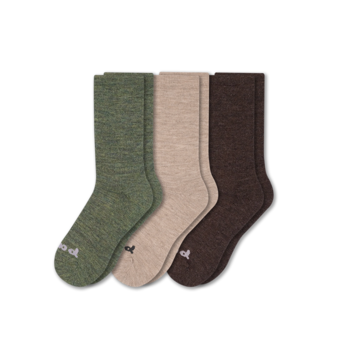 3 Pack - Men's Crew Pacas Socks