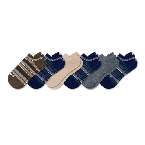 6 Pack - Men's Low Cut Pacas Socks