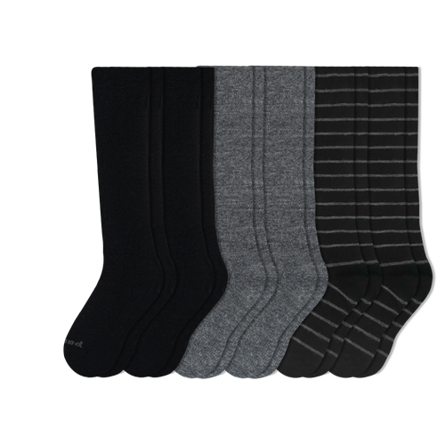 6 Pack - Men's Compression Socks
