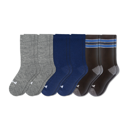 6 Pack - Men's Crew Pacas Socks