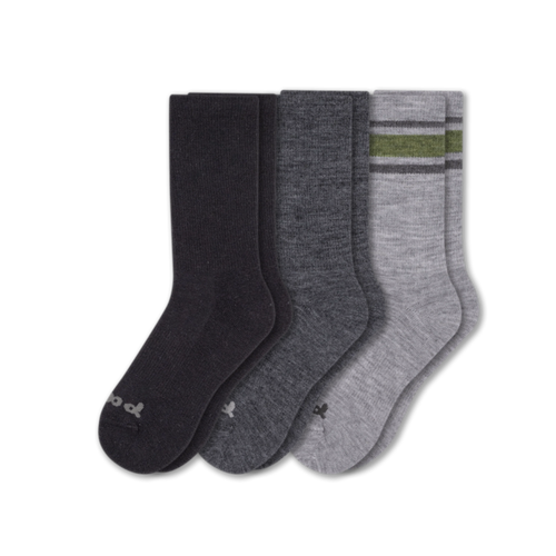 3 Pack - Men's Crew Pacas Socks