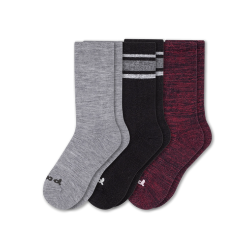 3 Pack - Men's Crew Pacas Socks