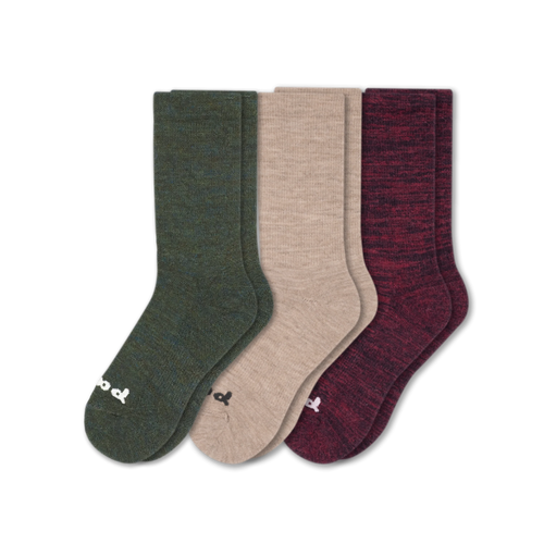 3 Pack - Men's Crew Pacas Socks