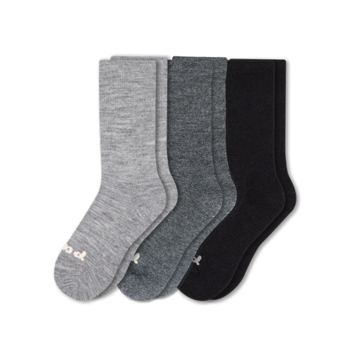 3 Pack - Women's Crew Pacas Socks