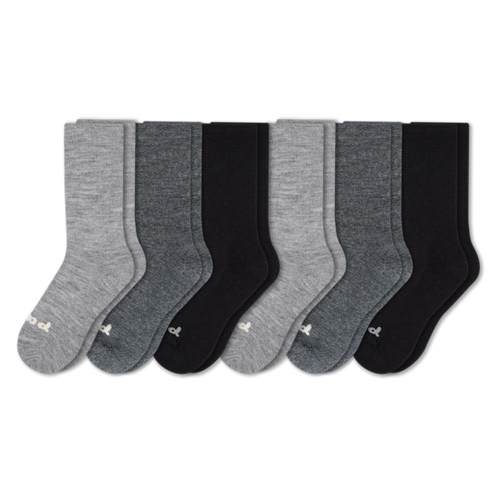 6 Pack - Women's Crew Pacas Socks