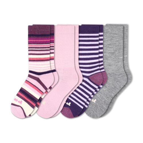 4 Pack - Women's Crew Pacas Socks