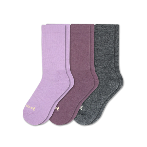 3 Pack - Women's Crew Pacas Socks