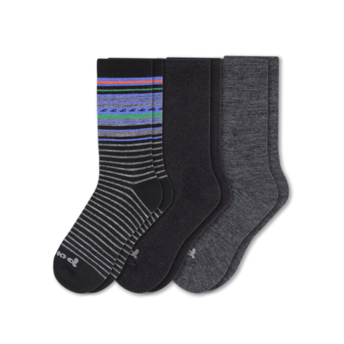 3 Pack - Men's Crew Pacas Socks