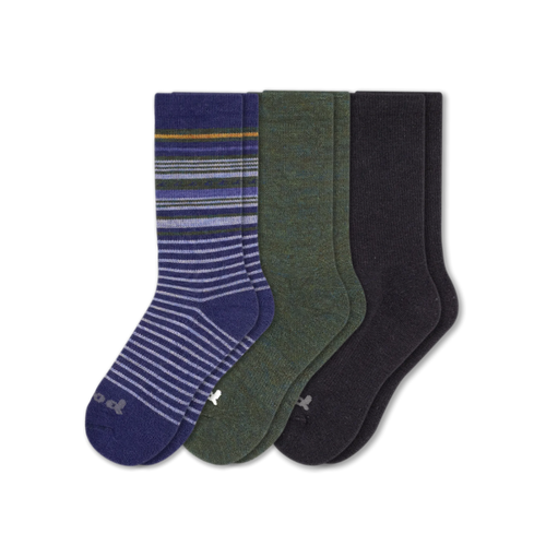 3 Pack - Men's Crew Pacas Socks