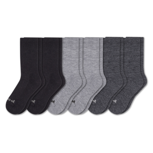 6 Pack - Men's Crew Pacas Socks