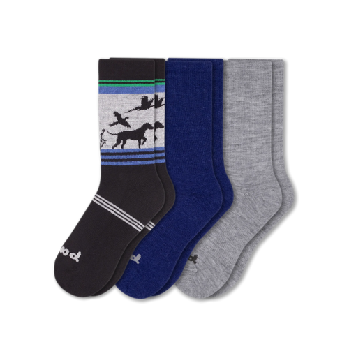 3 Pack - Men's Crew Pacas Socks