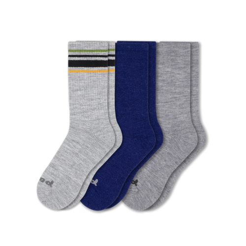 3 Pack - Men's Crew Pacas Socks