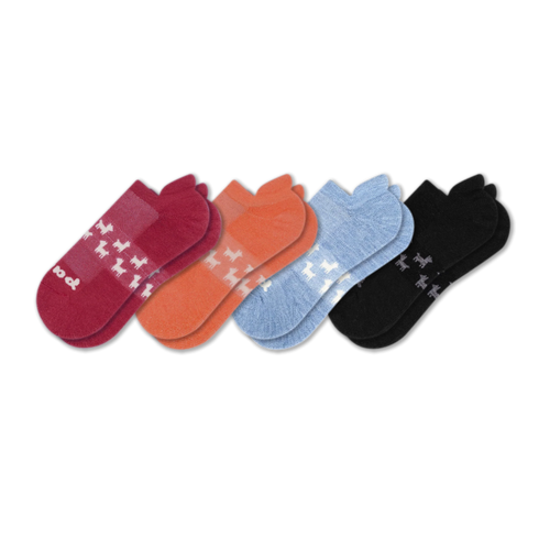 4 Pack - Women's Low Cut Pacas Socks