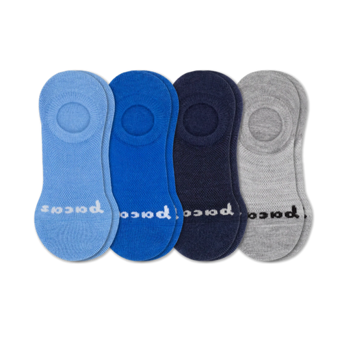 4 Pack - Women's No Show Socks