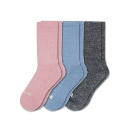 3 Pack - Women's Crew Pacas Socks