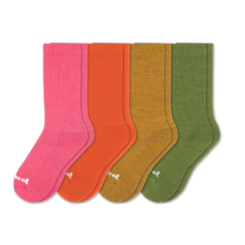 4 Pack - Women's Crew Pacas Socks