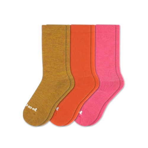 3 Pack - Women's Crew Pacas Socks