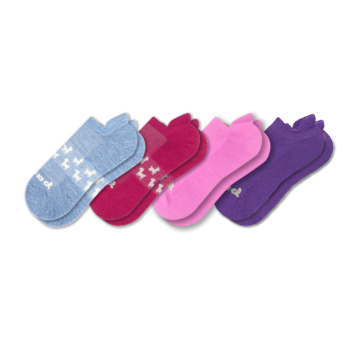 4 Pack - Women's Low Cut Pacas Socks