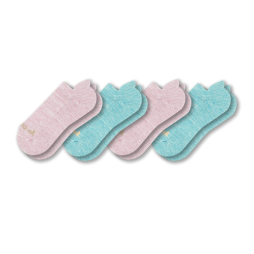 4 Pack - Women's Low Cut Pacas Socks