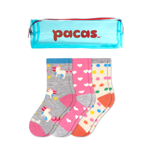 3 Pack - Kids' Crew Pacas Socks