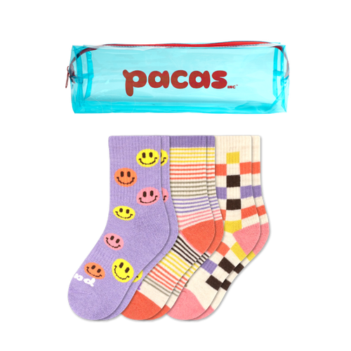 3 Pack - Kids' Crew Pacas Socks