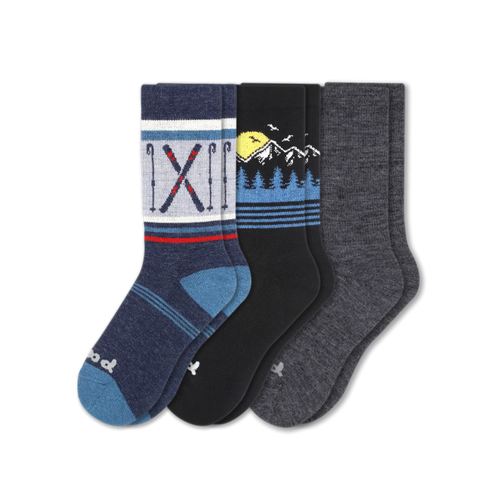 3 Pack - Men's Crew Pacas Socks