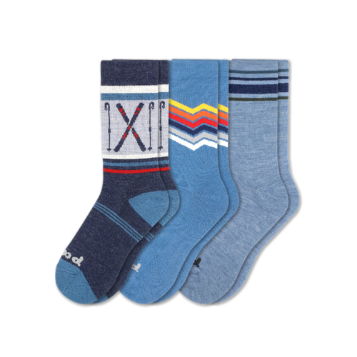 3 Pack - Men's Crew Pacas Socks