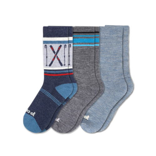 3 Pack - Men's Crew Pacas Socks