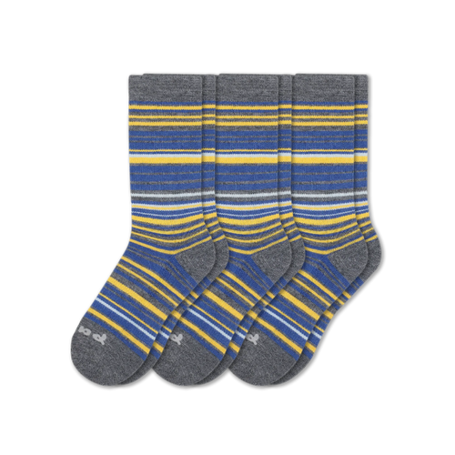 3 Pack - Men's Crew Pacas Socks