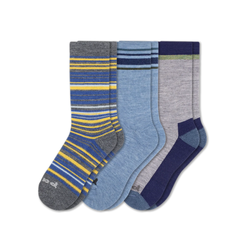 3 Pack - Men's Crew Pacas Socks