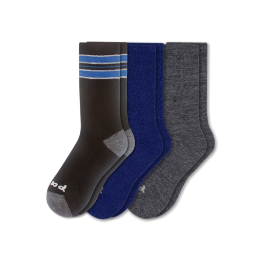 3 Pack - Men's Crew Pacas Socks