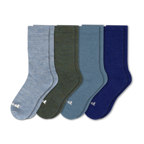 4 Pack - Men's Crew Pacas Socks