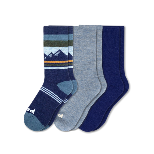 3 Pack - Men's Crew Pacas Socks