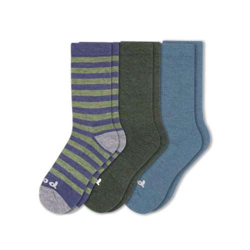 3 Pack - Men's Crew Pacas Socks