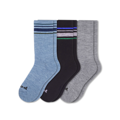 3 Pack - Men's Crew Pacas Socks
