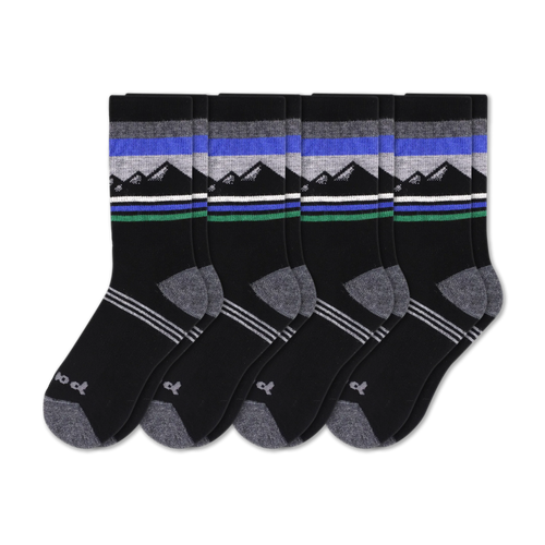 4 Pack - Men's Crew Pacas Socks