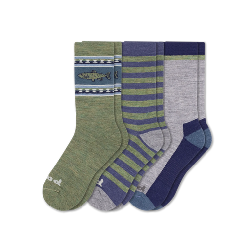 3 Pack - Men's Crew Pacas Socks