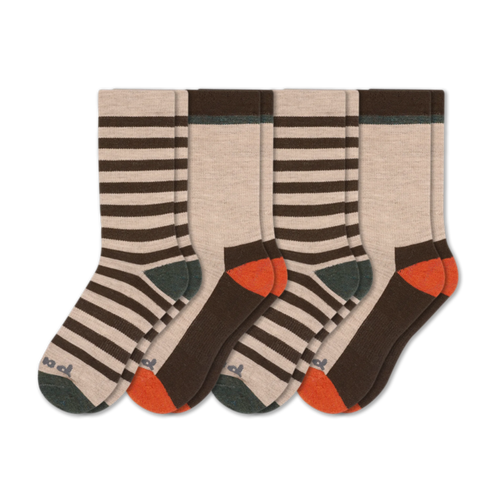 4 Pack - Men's Crew Pacas Socks