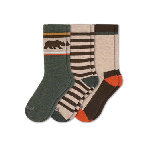 3 Pack - Men's Crew Pacas Socks