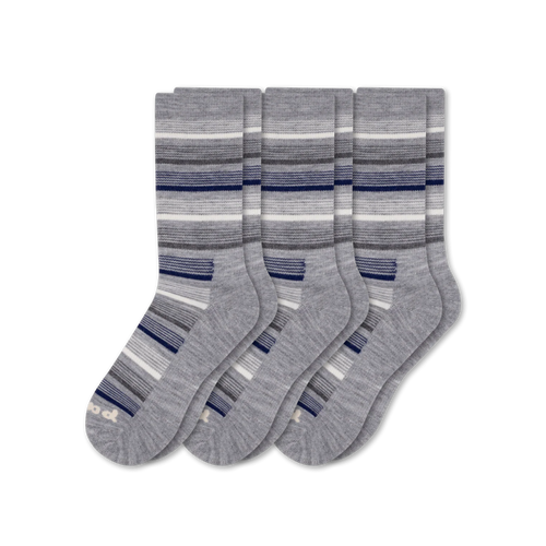 3 Pack - Men's Light-Weight Crew Pacas Socks