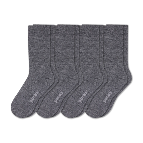 4 Pack - Women's Light-Weight Crew Pacas Socks