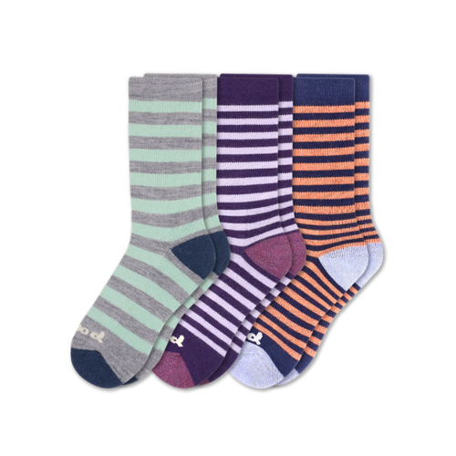 3 Pack - Women's Crew Pacas Socks