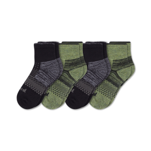 4 Pack - Men's Hiking Quarter Pacas Socks