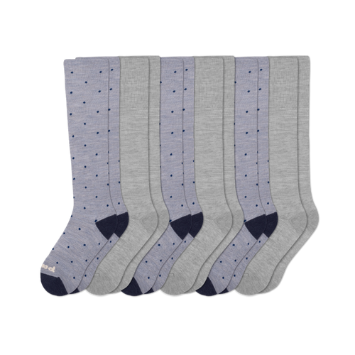 6 Pack - Women's Compression Socks