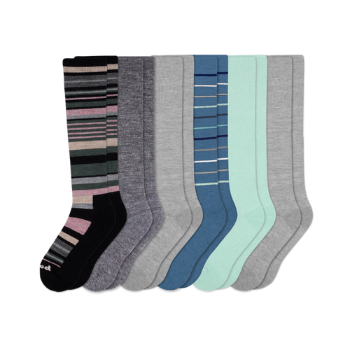 6 Pack - Women's Compression Socks