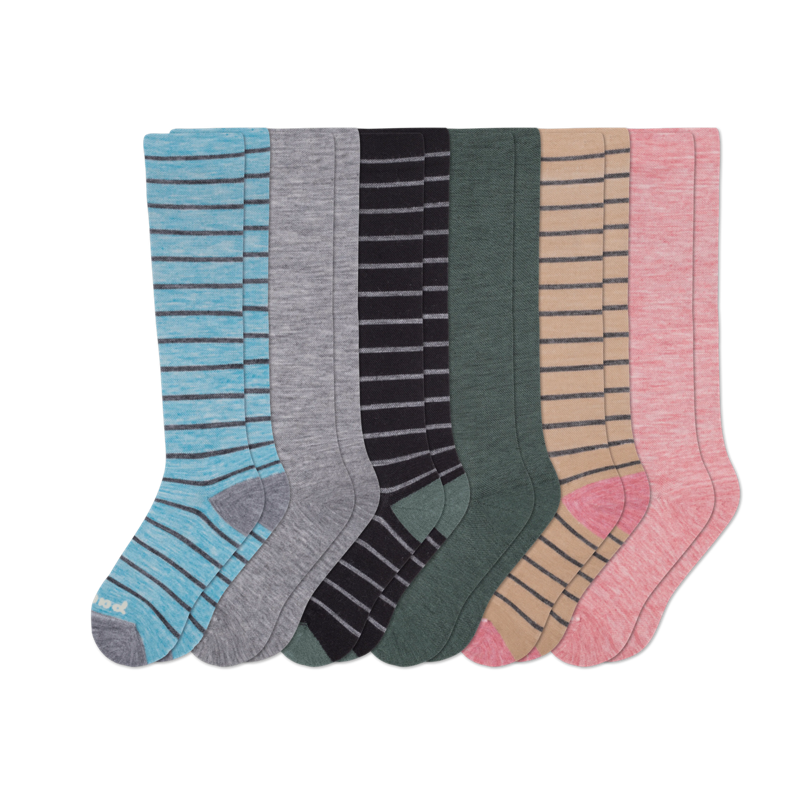 6 Pack - Women's Compression Socks