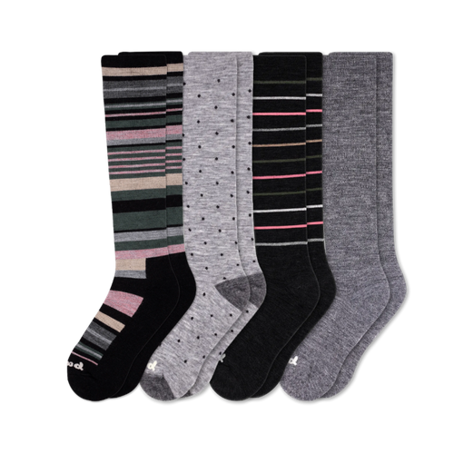 4 Pack - Women's Compression Socks