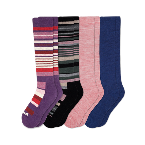 4 Pack - Women's Compression Socks